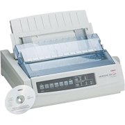 Restored OKI MICROLINE 320 Turbo Monochrome Dot Matrix Printer – High-Speed, Reliable Impact Printing P/N: 62411601