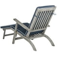 thumbnail image 3 of Safavieh Palmdale Outdoor Modern Foldable Lounge Chair with Cushion, 3 of 6