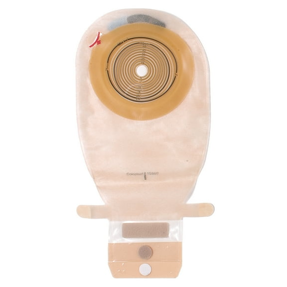 Assura Colostomy Pouch Drainable 3/8 to 2-3/4 Inch Stoma 11.5"L 1pc System Opaque 15870, 10 Ct