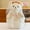 White, variant on Couple Wedding Bear Plush Toy, Engagement Gift, Wedding Decoration, 17.7 inches（Black, White）