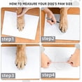 thumbnail image 2 of Non-Slip Dog Shoes for Outside and Indoor, Rugged Anti- Slip Sole Dogs Boots with Adjustable Reflective Strips for Small Medium Large Dogs (Waterproof-Khaki, #8(Width 2.97 inch) Pack of 4), 2 of 7