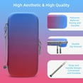 thumbnail image 6 of Rechale Carrying Case Compatible with Nintendo Switch 2 (2025),Portable Hard Shell Carry Case with 10 Game Card Slots,Protective Travel Bag for Nintendo Switch 2 Console Accessories(Red & Blue), 6 of 9