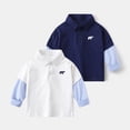 thumbnail image 4 of Hihipz Toddler Boys Polo Shirt Summer Patchwork Striped Shirts Holiday Stylish Tops,Sizes 18-24M, 4 of 4