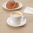 thumbnail image 3 of Voga 10 oz Round White Melamine Coffee Cup and Saucer Plate - 10 sets - 6" x 6" x 3" - 10 count box, 3 of 10