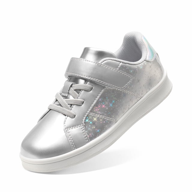 Zapatillas DREAM PAIRS SDFS2210K Plateadas para Niños Talla 4