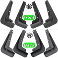 thumbnail image 4 of Veeki 4Pcs Mudguards Splash Guards Mudflaps Mud Guards Flaps Fender Liner Front Rear Wheel Tire for Toyota Highlander Kluger 2020 202124059735, 4 of 5