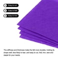 thumbnail image 4 of Soft Felt Sheets Fabric Craft Sheets Dark Purple 4 x 4 Inch 21 Pcs, 4 of 7