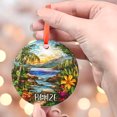 thumbnail image 4 of Belize Christmas Ornament, Ceramic, Acrylic - Pacific Islands Travel Souvenir, Seasonal Tree, Holiday Keepsake 2025, Wanderlust Gift, Edition, Holiday Tree Decoration, 4 of 5