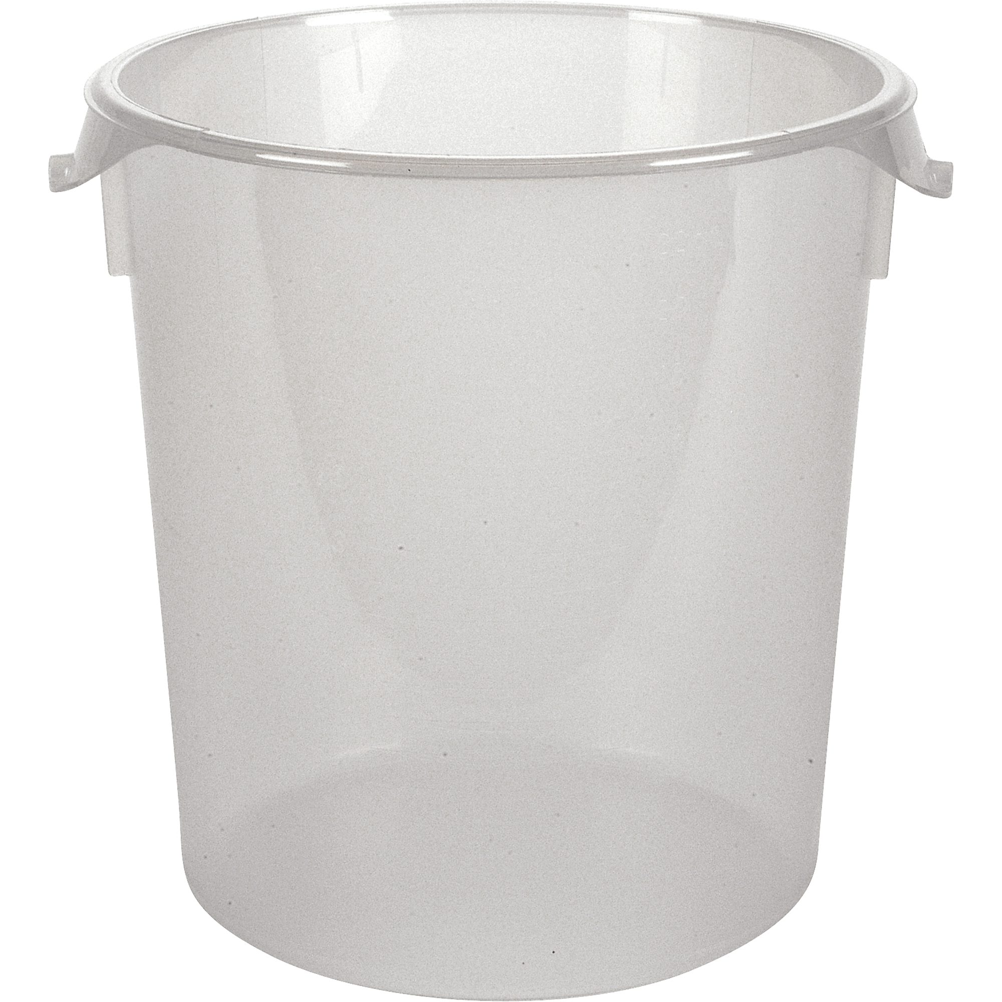 Rubbermaid Round Storage Containers, Colour Clear Outside Depth 10