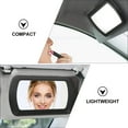 thumbnail image 5 of OUNONA 2 Pcs Car Interior Mirror Sun Visor for Cars Automobile Cosmetic Mirrors Travel, 5 of 8