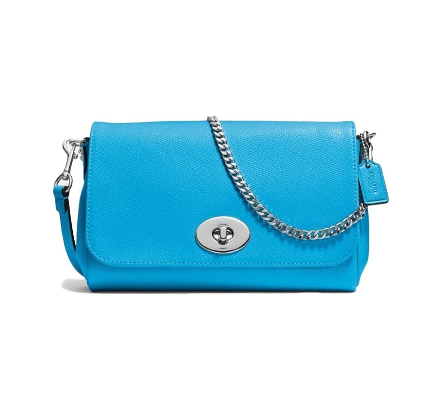 turquoise cross body bag