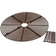 thumbnail image 2 of Paquete de 2 rejillas para macetas, cubierta para macetas con rejilla cortable de 30 cm, cubierta para macetas con rejilla de plástico, protector de flores para plantas, tapón de excavación para, 2 of 8