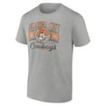 thumbnail image 2 of Men's Heather Gray Oklahoma State Cowboys Oversized Icon T-Shirt, 2 of 3