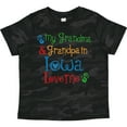 thumbnail image 3 of Inktastic Iowa Grandma Grandpa Loves Me Boys or Girls Toddler T-Shirt, 3 of 5