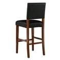 thumbnail image 5 of Linon Bristol 30" Bar Stool, Black, 5 of 14