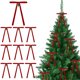 thumbnail image 1 of Velvet Ribbon Christmas Wreath Bow with Glitter Holly Berry Accents, Elegant Holiday Decor for Front Door Wreaths, Gift Wrapping, Tree Topper, Festive Party Decoration, Seasonal Home Ornament, 1 of 6
