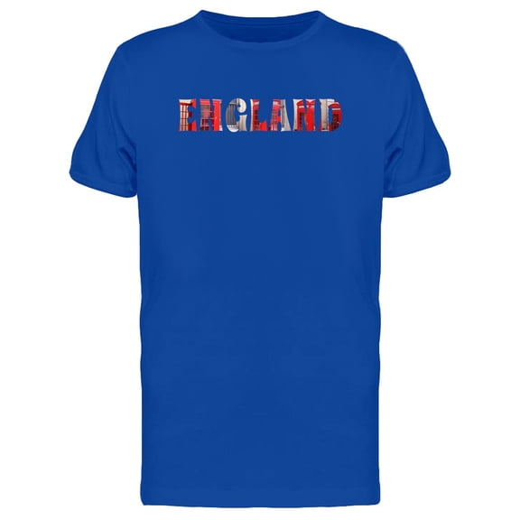 England Cool Travel Lovers Quote T-Shirt Men -Image by Shutterstock, Male Large