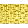thumbnail image 1 of Ahgly Company Indoor Rectangle Trellis Yellow Modern Area Rugs, 2' x 3', 1 of 4