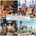 thumbnail image 5 of Electric Wine Decanter Best Sellers One Touch Red -White Wine Accessories Aeration Work with Wine Opener for Beginner Enthusiast - Spout Pourer - wine preserver, 5 of 5