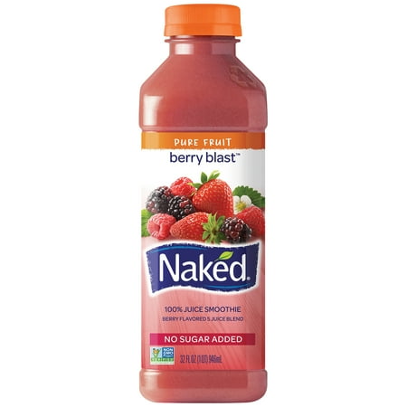 Naked Juice Berry Blast 100% Juice Smoothie 32 fl. oz. Bottle