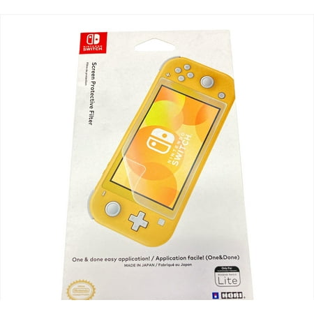 UPC: 0873124008128 | Hori – Clear  Nintendo Switch Lite  LCD Film Guard  Video Game Screen Protector