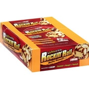 Rockin' Roll Nut Roll Nutty Peanut Flavor Hi-Protein Bars, 2.47 oz, 12ct