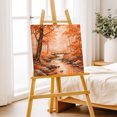 thumbnail image 5 of Canvas Wall Art, Thanksgiving Framed Canvas Prints for Bathroom Kitchen, Fall Farmhouse Maple Leave Trees Forest Gallery Wrapped Wall Decor for Home Office, Gifts, 10"x10" Ship Next Day, 5 of 6