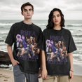 thumbnail image 4 of Rhea Ripley T-Shirt Vintage Surdimensionné Doux Col Rond Manches Courtes Unisexe, 4 of 4