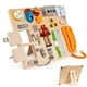 thumbnail image 1 of Busy Board NILUTO Montessori para niños pequeños de 1 a 4 años 20 en 1, 1 of 7