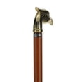 thumbnail image 4 of Premium Brass Eagle Handle Cane - Patriotic Design with Solid Beechwood Shaft, Classic Brown Stain, Perfect Gift for Any Occasion, Realistic Eagle Detail and Functionality, 4 of 5