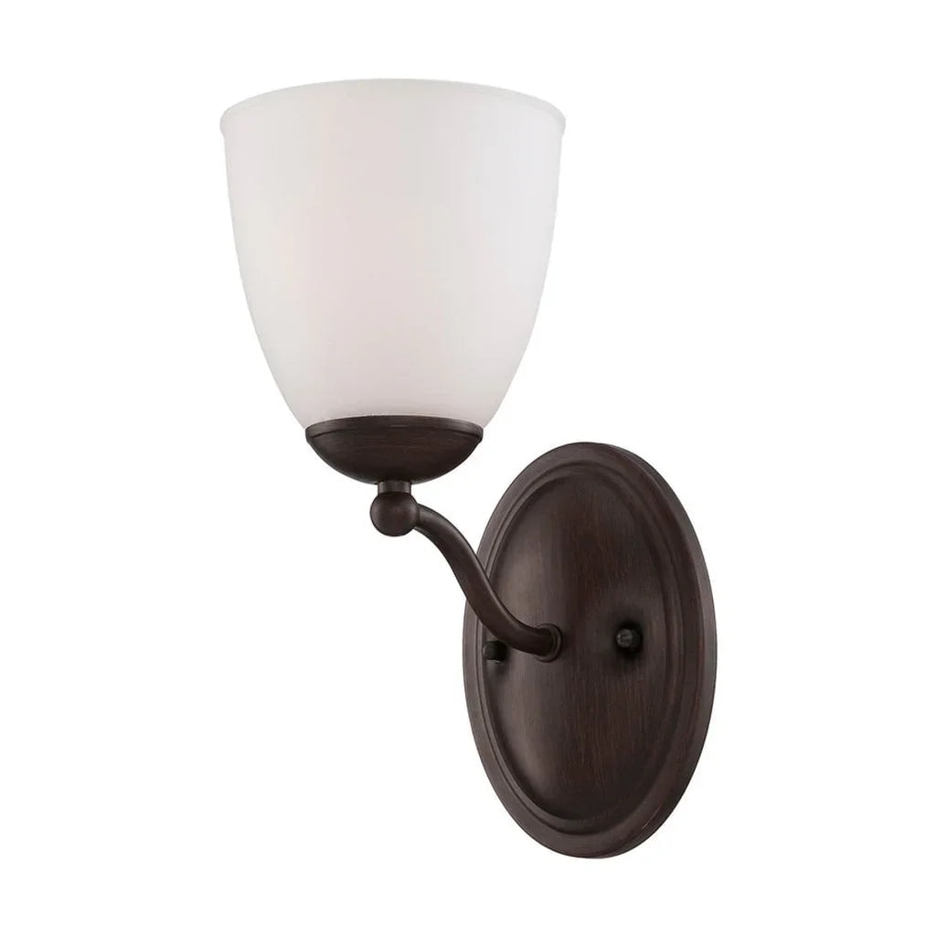60/5031 Nuvo Lighting Patton-1 Light Vanity Fixture-5.5 Inches Wide by 11 Inches High
