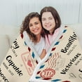 thumbnail image 5 of Thank You Gifts for Women - Christmas, Birthday, Thanksgiving Gifts for Women Friend, Teacher Appreciation Gifts, Inspirational Gifts for Coworkers, Employee - Fleece Throw Blankets 50x60 in, 5 of 5