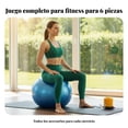 thumbnail image 4 of Abbraccia Esfera de ejercicio antirruptura reforzada, fitness y equilibrio central, ideal para principiantes, adultos y niños, estabilidad en casa o gimnasio., 4 of 6