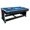 thumbnail image 5 of RACK Triad 7-Foot 3-in-1 Multi Game Swivel Billiard/Pool Table (Blue Felt with Black Body), 5 of 7