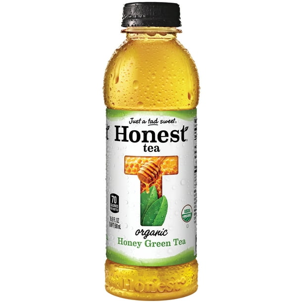 Honest Organic Honey Green Tea, 16.9 Fl. Oz. - Walmart.com