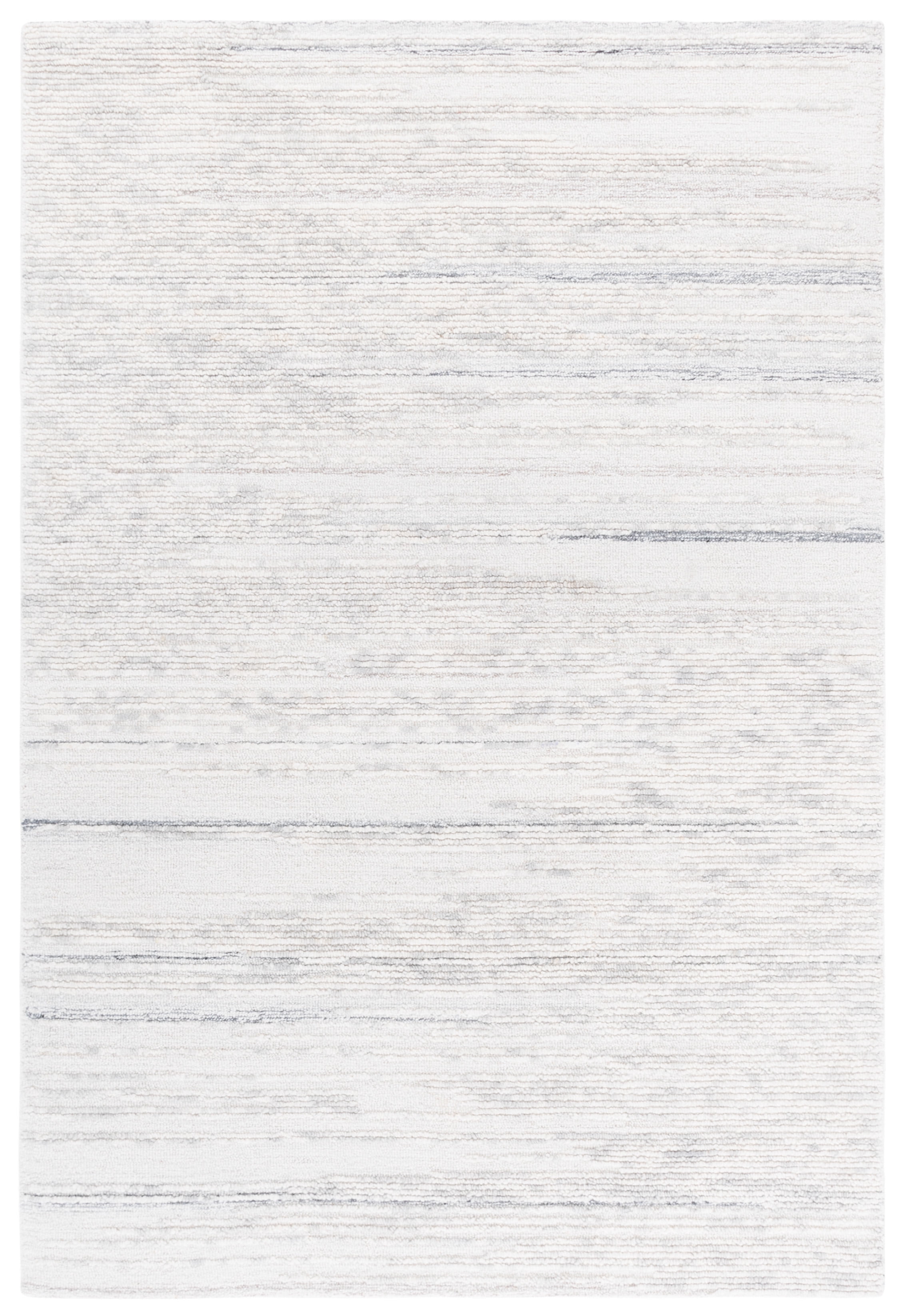 SAFAVIEH Abstract Amery Striped Area Rug, Gray/Ivory, 4' x 6'