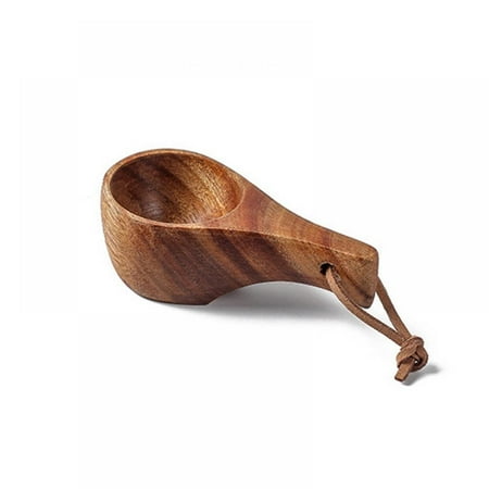 

Linen Purity 1Pc Small Acacia Wooden Spoon Scoop Tea Honey Coffee Condiment Salt Sugar Spoon Cooking Tools Kitchen Gadgets