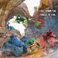 thumbnail image 3 of Zing Klikbot Megabots Poseable Collectible Stop Motion Action Figures with Unique Accessories 3 Pack, 3 of 6