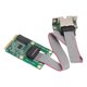 thumbnail image 5 of Tarjeta de Red Mini PCI-E, I210at Chip Puerto único 1000 100 10Mbps PCI Express Ethernet Tarjeta para computadoras Integradas, 5 of 7