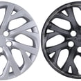 thumbnail image 4 of 1 Piece 16" Hubcap Wheel Rims Cover for 2017-2019 Toyota Corolla Compatible with Steel Wheels Snap onInstallation ABS+PC Material (16-inch,Lacquer), 4 of 11