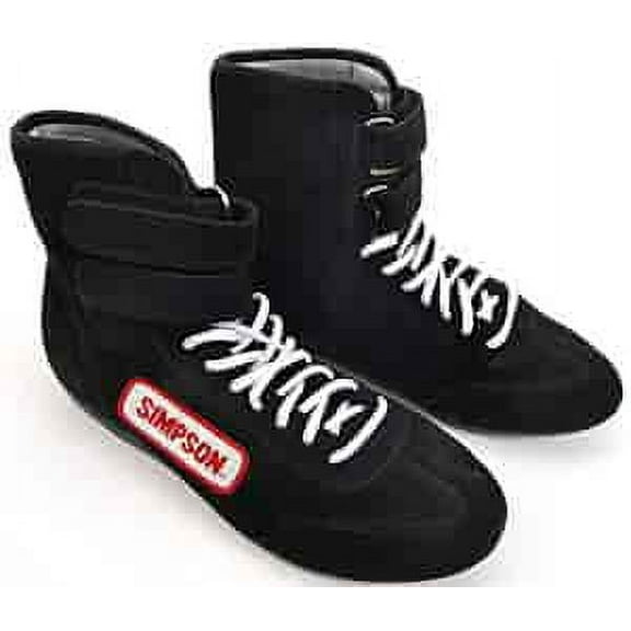 Simpson 28100BK High-Top Driving Shoes