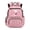 Pink Axolotl Strawberry Pattern, variant on HELLHERO Pink Axolotl Strawberry Pattern Multi-Pocket Casual Daypack for School Travel, Compartment Breathable Polyester School Backpack