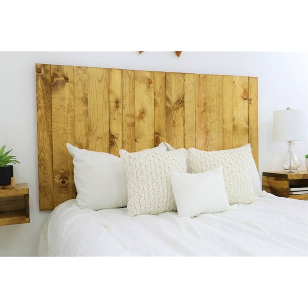 Barn Walls Golden Brown Headboard Stain, Rustic Design, Solid Wood