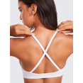 thumbnail image 5 of Sostén CRZ YOGA Butterluxe sin varillas con escote profundo en V blanco M, 5 of 5