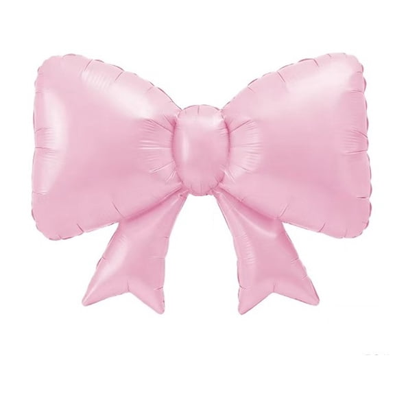 Large Pink Bow-Shaped Foil Balloon, by Way To Celebrate