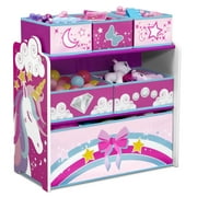 Delta Children Unicorn Design & Store 6 Bin Toy Storage Organizer - Greenguard Gold Certified