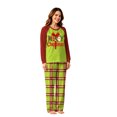 thumbnail image 4 of Lvotionpl 2026 Family Christmas Pajamas Matching Sets, Matching Family Christmas Pjs Long Sleeve Top & Pants Set Matching Holiday Family Pajama Xmas Sets, 4 of 5