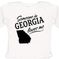 thumbnail image 4 of Inktastic Someone in Georgia Loves Me Boys or Girls Long Sleeve Baby Bodysuit, 4 of 5