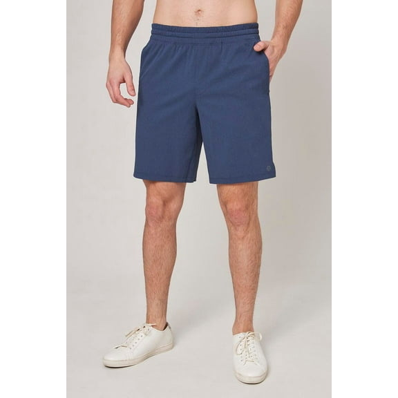 Mondetta Men's Active Short (Blue, Small)