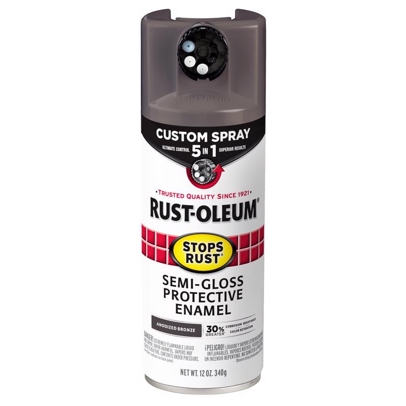 Rust-Oleum Stops Rust Semi-Gloss Anodized Bronze Protective Enamel ...